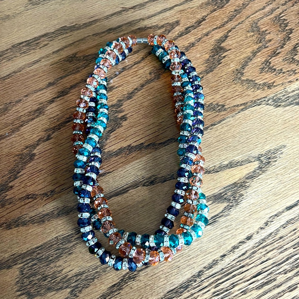 3 necklaces in one